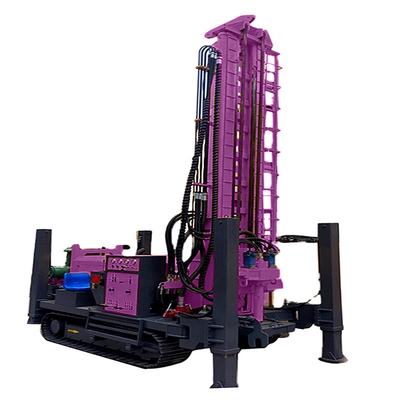 Crawler Water Drilling Machine for Deep Water Well Drilling Equipment 6300×2300×2650mm