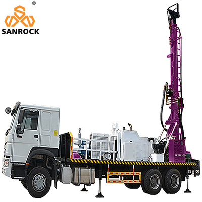 Hydraulic Truck Mounted Water Well Drilling Rig 300m Deep Water Drilling Rigs