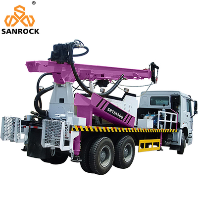 Full Hydraulic Truck Mounted Water Well Drilling Rig 400m Deep Water Drilling Rig