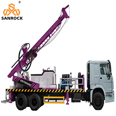 Truck Mounted Water Well Drilling Rig Hydraulic Water Well Drilling Machine With Mud Pump
