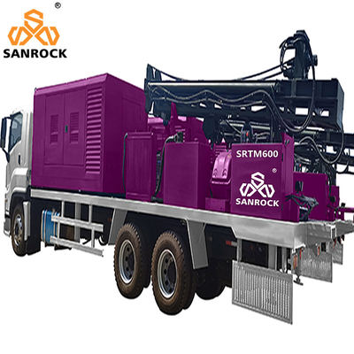 Truck Mounted Water Well Drilling Rig Rotary Borehole Water Drilling Machine