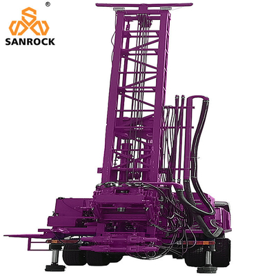 Truck Mounted Deep Water Well Drill Rig With Mud Pump 1000m