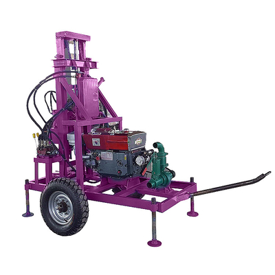 Water Well Drilling Machine Hydraulic Bore Hole Mobile Water Drilling Rigs