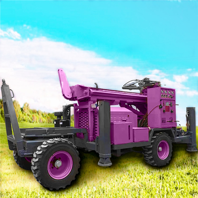 Hydraulic Trailer Mounted Water Well Drilling Rig Water Well Drilling Equipment