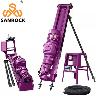 Portable Mining Bucket Drilling Rig Pneumatic Rotary Borehole DTH Drill Rig