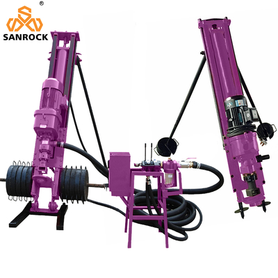 Portable Bucket DTH Drilling Rig Machine Hydraulic Rotary Borehole Drilling Equipment