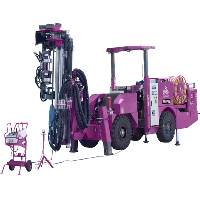 Jumbo Mining Drill Rig Underground Tunneling Hydraulic Blast Hole Drilling Rig Machine