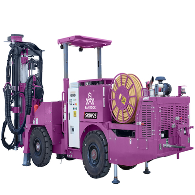 Tunneling Borehole Drilling Rig Machinery Underground Jumbo Hydraulic Rock Drilling Rig