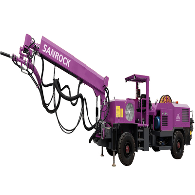 Underground Tunnel Automatic Concrete Shotcrete Machine Hydraulic Jumbo Drilling Rig