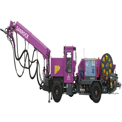 Concrete Shotcrete Equipment Underground Tunnel Engineering Hydraulic Shotcrete Machine