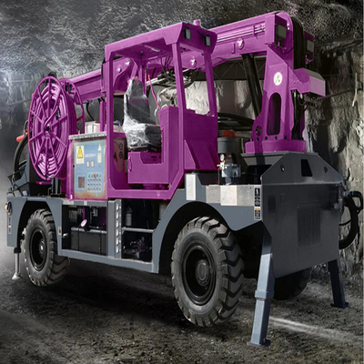 Concrete Shotcrete Equipment Underground Tunnel Engineering Hydraulic Shotcrete Machine