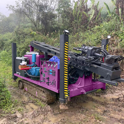 Core Drilling Rig Crawler Diamond Drilling Machine Exploration Core Drilling Rig for Sale
