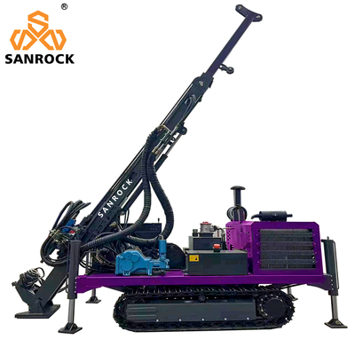 Rotary Core Drilling Rig Equipment Full Hydraulic Geological Exploration Core Drill Rig
