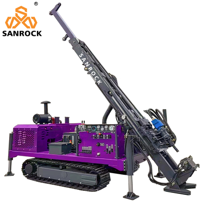 Geological Exploration Core Drill Machine 400m Depth Hydraulic Core Sample Drilling Rig