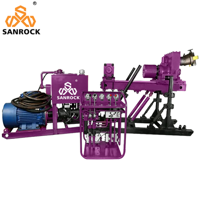 Exploration Core Drilling Rig Equipment Portable Hydraulic Tunnel Core Drilling Rig