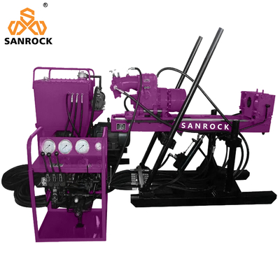 Exploration Core Drilling Rig Equipment Portable Hydraulic Tunnel Core Drilling Rig