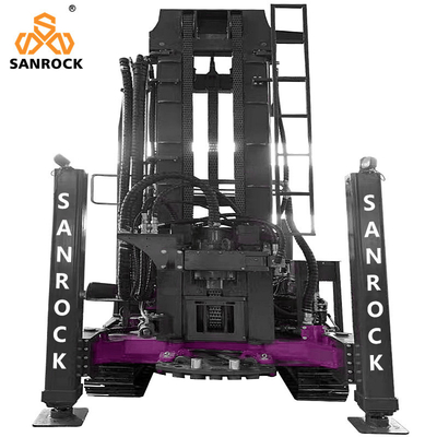 High Efficiency Water Well Drilling Rig Hydraulic Borehole Water Well Drilling Machine