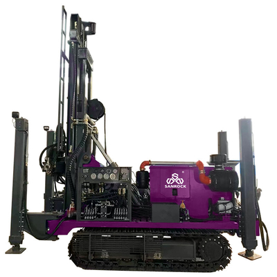 Deep Water Well Drilling Equipment Automatic Hydraulic Crawler Water Well Drill Machine