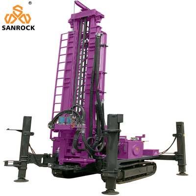 450m Water Well Drilling Rig With Mud Pump Hydraulic Deep Water Well Drilling Equipment