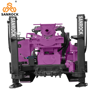 Crawler Water Well Drilling Rig Machine Hydraulic Deep Water Well Drilling Equipment