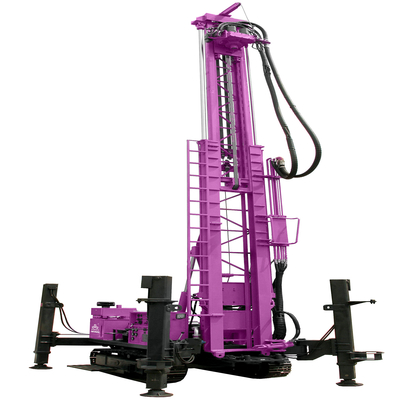 Hydraulic Water Well Drilling Rig Equipment Crawler Deep Water Well Drilling Machine