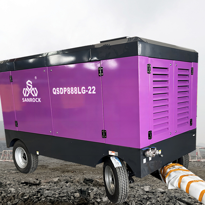Small Rotary Screw Air Compressor Low Noise Screw Air Compressor 18m3/min Portable Air Compressor Machine