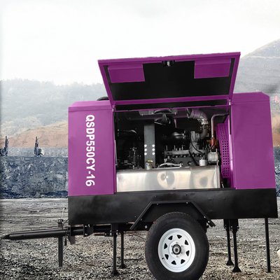 Screw Air Compressor Equipment Mobile Air Compressor Machine Industrial Air Compressor Manufacturers