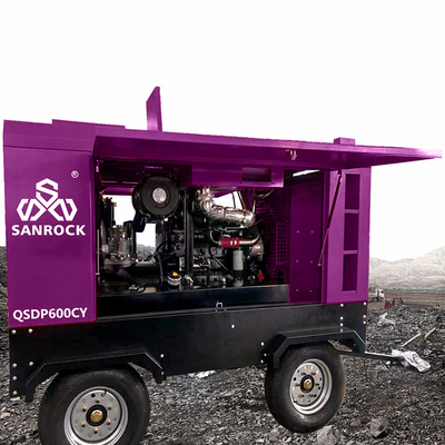 Manufacturer Screw Air Compressor Mining Diesel Engine Screw Air Compressor Machine