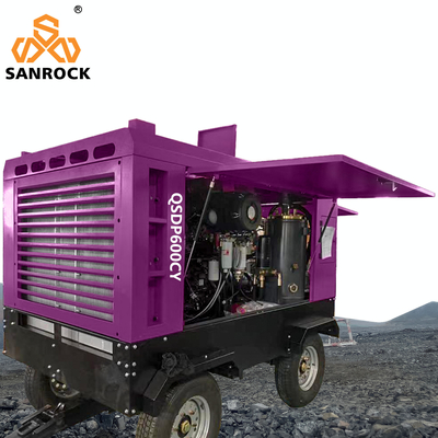 Manufacturer Screw Air Compressor Mining Diesel Engine Screw Air Compressor Machine