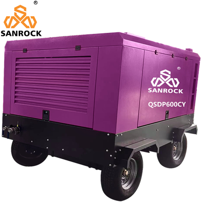 Manufacturer Screw Air Compressor Mining Diesel Engine Screw Air Compressor Machine