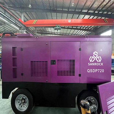 Screw Air Compressor Equipment High Pressure Screw Air Compressor For Water Well