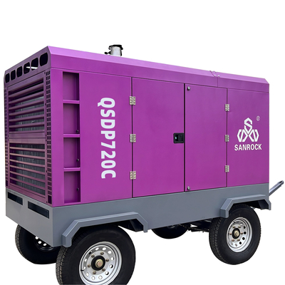 Screw Air Compressor Equipment High Pressure Screw Air Compressor For Water Well
