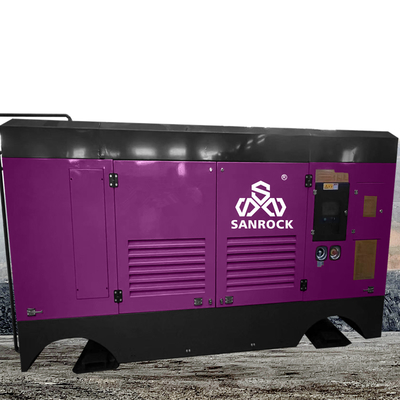 221KW Diesel Screw Air Compressor Machine High Pressure Water Well Screw Air Compressor
