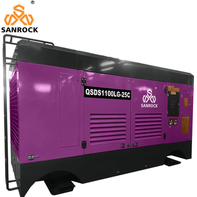 Mining Screw Air Compressor Machine High Pressure Portable Diesel Air Compressor Screw