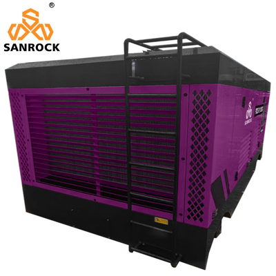 SANROCK Screw Air Compressor Water Well High Pressure Screw Air Compressor Machine