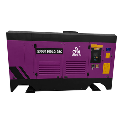 SANROCK Screw Air Compressor Water Well High Pressure Screw Air Compressor Machine