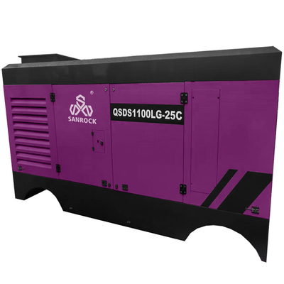Stationary Mining Screw Air Compressor Machine High Pressure Water Well Air Compressor