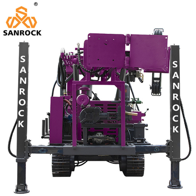 Core Drilling Rig With Mud Pump Portable Hydraulic Diamond Core Sampling Drilling Machine