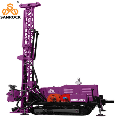 Geological Borehole Drilling Rig 1200m Hydraulic Diamond Core Sampling Drilling Machine