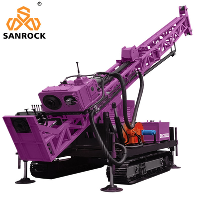 Geological Borehole Drilling Rig 1200m Hydraulic Diamond Core Sampling Drilling Machine
