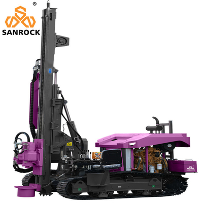 Solar Pile Driver Machine Hydraulic Rotary Pile Driving Equipment Screw Pile Driver