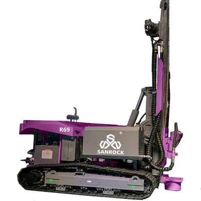 Solar Pile Driver Machine Hydraulic Rotary Pile Driving Equipment Screw Pile Driver