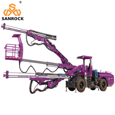 Tunnel Excavation Rock Drilling Rig Mining Equipment Jumbo Underground Drilling Machine