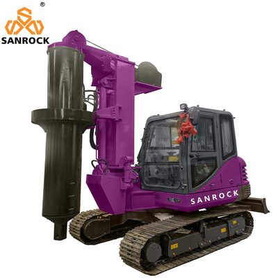 Crawler Rotary Drilling Rig Foundation Construction Hydraulic Rotary Drilling Rig Machine