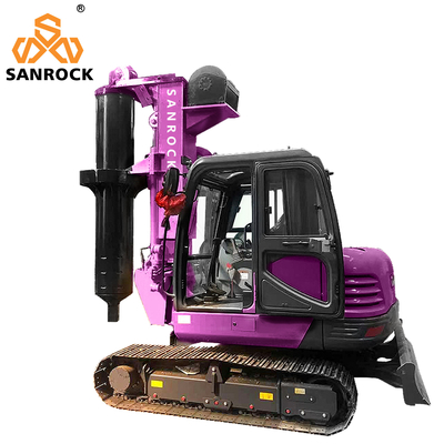 Crawler Rotary Drilling Rig Foundation Construction Hydraulic Rotary Drilling Rig Machine