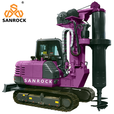 Crawler Rotary Drilling Rig Foundation Construction Hydraulic Rotary Drilling Rig Machine