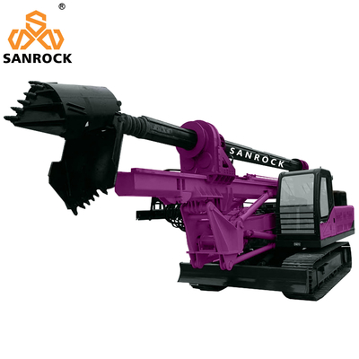 Rotary Pile Drilling Rig Hydraulic Borehole Drilling Machine Crawler Rotary Drilling Rig