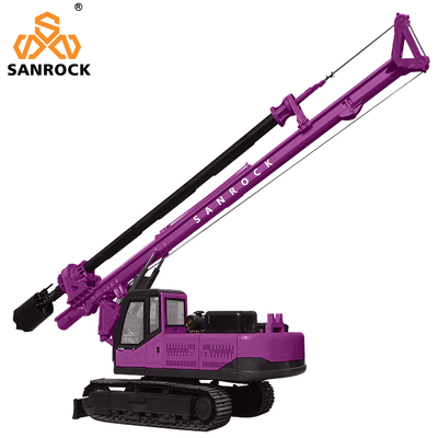 Crawler Rotary Pile Drilling Rig Construction Works Hydraulic Borehole Drilling Machine