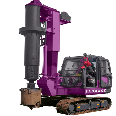 Crawler Rotary Drilling Rig Foundation Construction Hydraulic Rotary Drilling Rig Machine