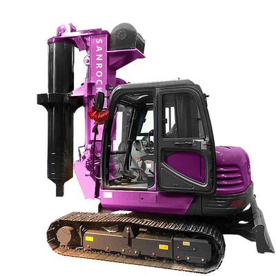 Small Rotary Drilling Rig Equipment Hydraulic Borehole Pile Machine Rotary Drilling Rig